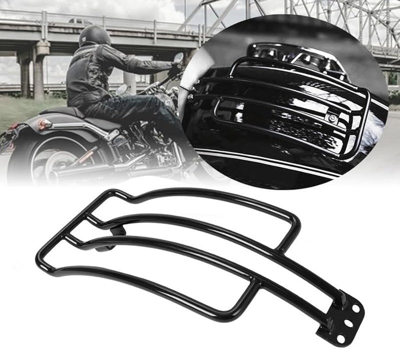 Black Motorcycle Luggage Rack Rear Seat Carrier Bracket For BMW R18 2020 2022 - Image 3