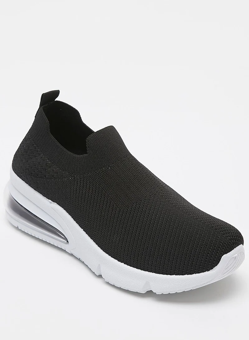 شو اكسبرس Mesh Detail Slip-On Womens' Sports Shoes with Pull Up Tab