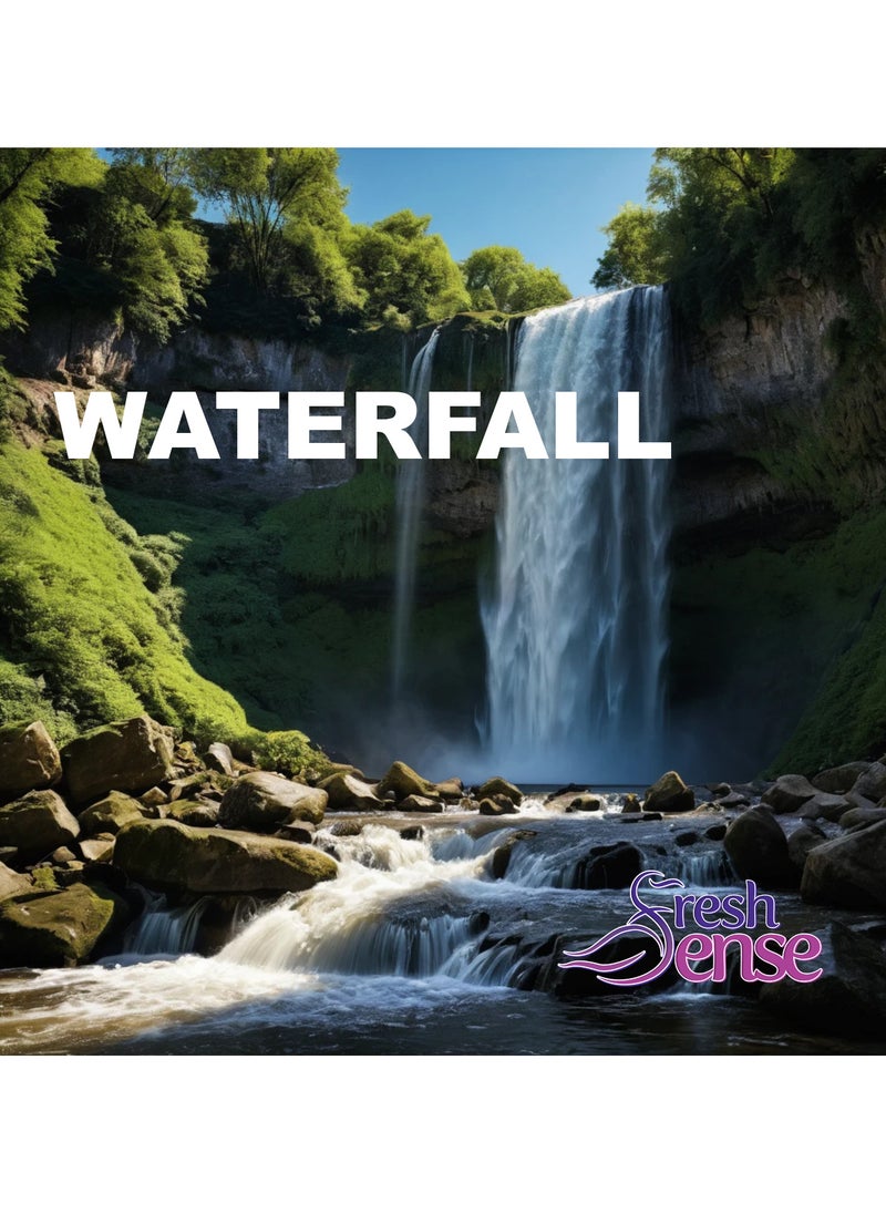 Fresh Sense - WATERFALL Refill - PACK of 12 x 260ml - Automatic Spray Auto Spray Air Freshener for Home Bathroom Toilet Office Neutralizes Bad Odors FRESH SENSE - Image 1