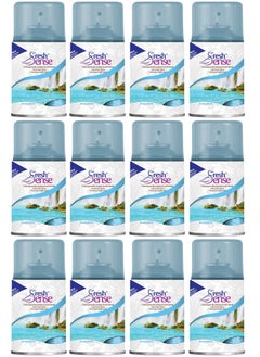 WATERFALL Refill - PACK of 12 x 260ml - Automatic Spray Auto Spray Air Freshener for Home Bathroom Toilet Office Neutralizes Bad Odors FRESH SENSE