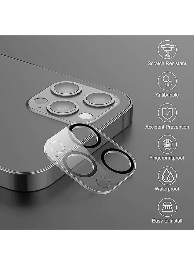 إكس ليفيل جراب 5 في 1 لهاتف iPhone 16 Pro Max مزود بواقي شاشة من الزجاج المقوى وطبقة حماية لعدسة الكاميرا، يدعم الشحن اللاسلكي، فائق النحافة، مقاوم للصدمات والخدوش وبصمات الأصابع، مصنوع من مادة شفافة. - Image 5