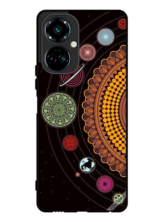 Covernex Protective Case Cover For Tecno Camon 19 Mandala Solar System Art - Image 1
