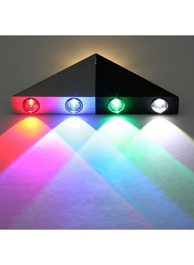 WHITERAY Metal Wall Scones Light Lamp for Home Decoration Room Decor Bedroom Living Room Multi Color Triangle Shape - Image 1