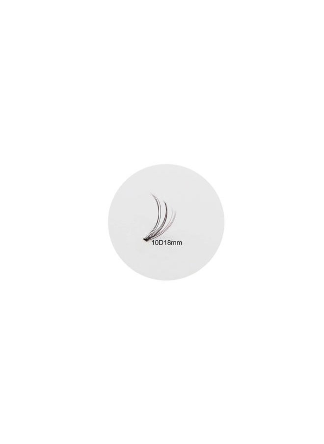 Vayator 10D 8-20mm To Choose Grafting Eyelashes D curl Personalized False Eyelashes Clusters Black False Eyelashes Professional Makeup False Eyelashes (18mm)  - Image 4
