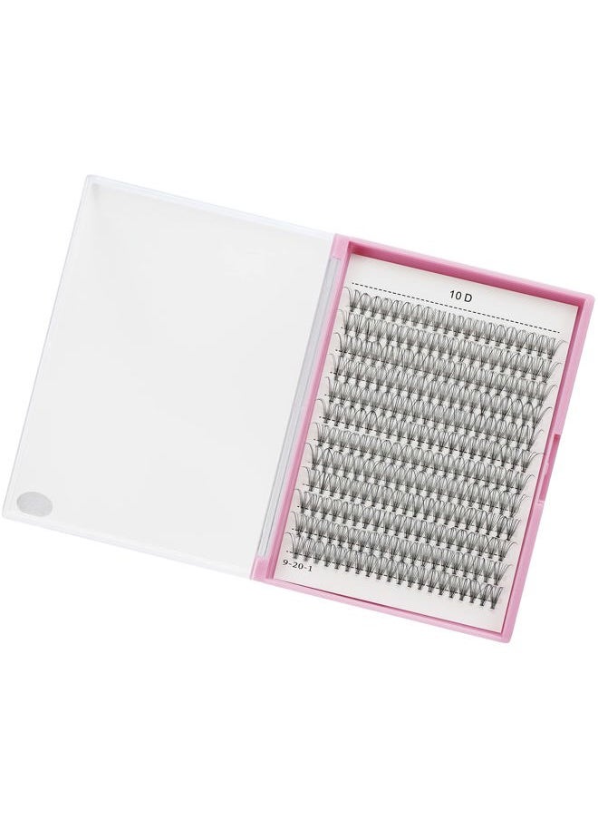 Vayator 10D 8-20mm To Choose Grafting Eyelashes D curl Personalized False Eyelashes Clusters Black False Eyelashes Professional Makeup False Eyelashes (18mm)  - Image 5