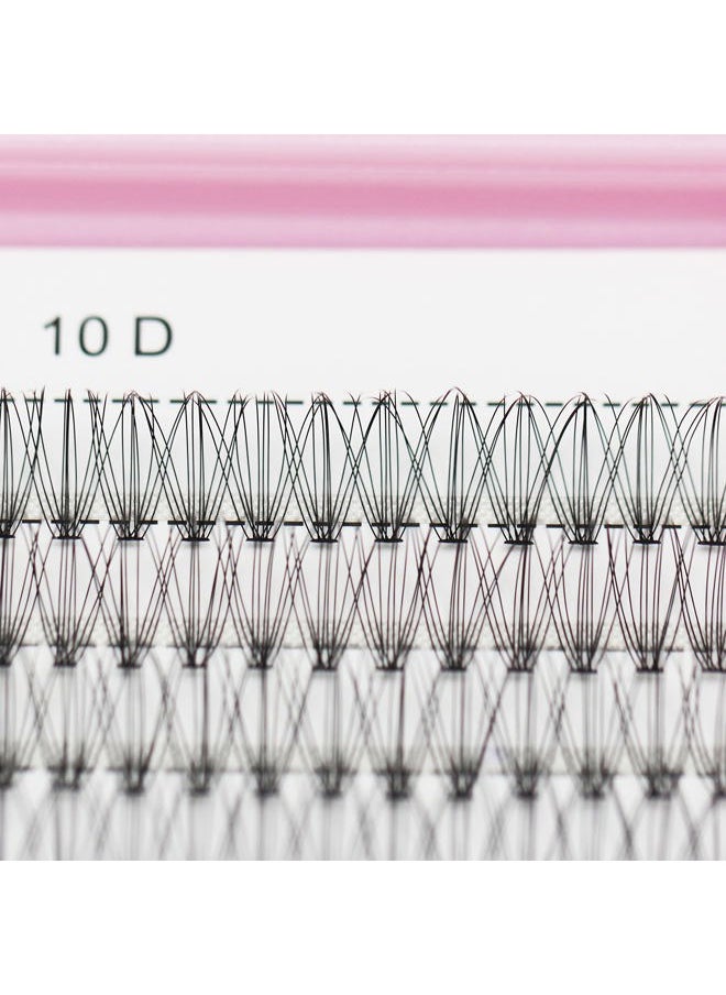 Vayator 10D 8-20mm To Choose Grafting Eyelashes D curl Personalized False Eyelashes Clusters Black False Eyelashes Professional Makeup False Eyelashes (18mm)  - Image 2