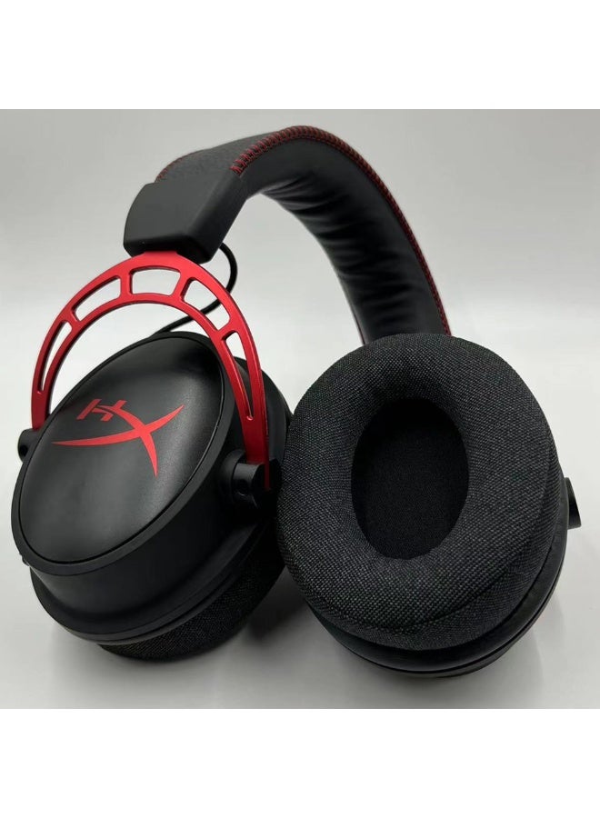 KISSUN Replacement Ear Pads for HyperX Headphones - Noise Isolation, Memory Foam, Cooling Gel - Compatible with Cloud III, II, Alpha, Core, Stinger - 1 Pairs, Anti-Slip, Breathable, Dustproof - Image 4