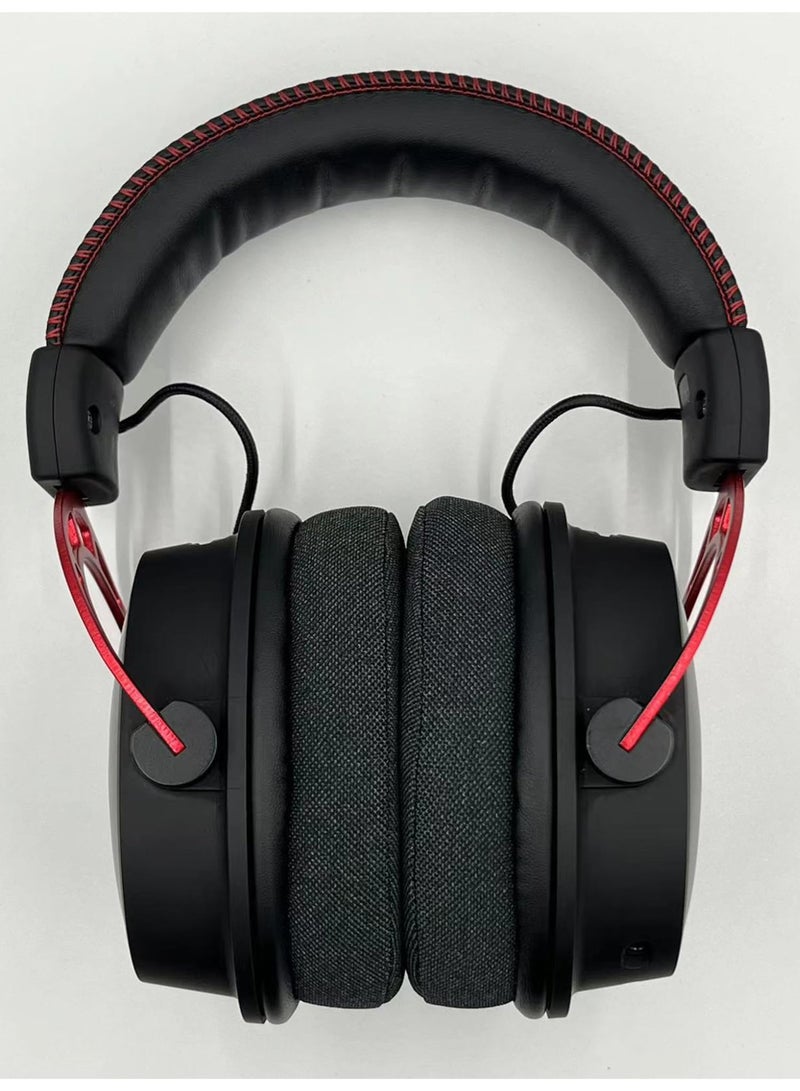 KISSUN Replacement Ear Pads for HyperX Headphones - Noise Isolation, Memory Foam, Cooling Gel - Compatible with Cloud III, II, Alpha, Core, Stinger - 1 Pairs, Anti-Slip, Breathable, Dustproof - Image 5
