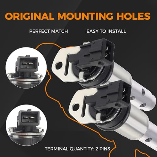 Kinwrdsn Camshaft Position Actuator Solenoid Variable Valve Timing Solenoid Compatible with BMW（VANOS) 328i 328xi 323i 325i 330i 528i 530i 335i 525xi 535i 540i X3 Z4 Replace for 11367585425 - Image 5