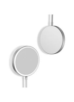 15W Fast Magnetic Wireless Charger Pad Compatible with iPhone 12/12 Pro Max/Mini/AirPods Pro White