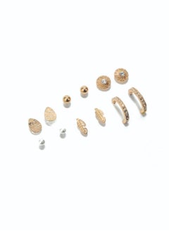 AMICA Assorted Set of 6 Fashion Earring Studs  - Image 2