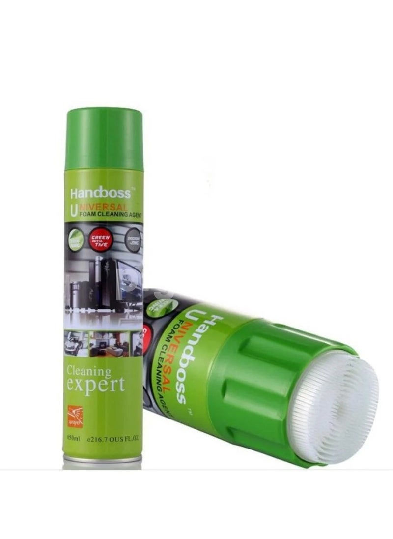 Handboss - Universal Foam Cleaning Agent With Brush 650ml Multicolour - Image 1