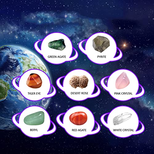 Oligitdi Rocks and Minerals Education Set Archaeological Toys Excavation Toys Archaeological DIY Assembly Model for Children - Image 4