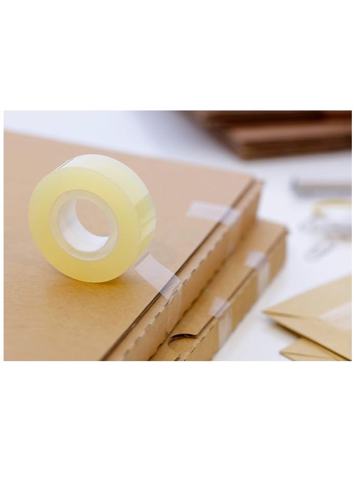 Scotch  3M Scotch Economy Transparent Tape,18mm x 33 metres Clear, (8 Rolls, 3/4 Inch x 33 Metres) Perfect For Daily Office, Home and School Use  - Image 4