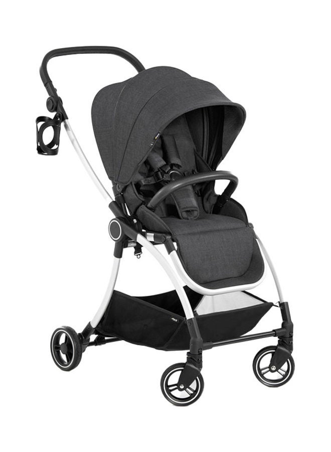 Hauck Colibri Travel Buggy, Melange Navy - From Newborn to 25kg, Ultra-Light Stroller - Image 1