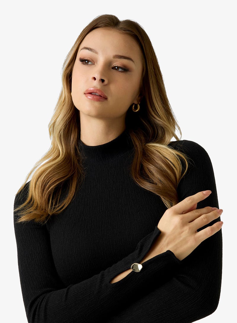 GUESS Long Sleeve Alessa Dress - Image 3