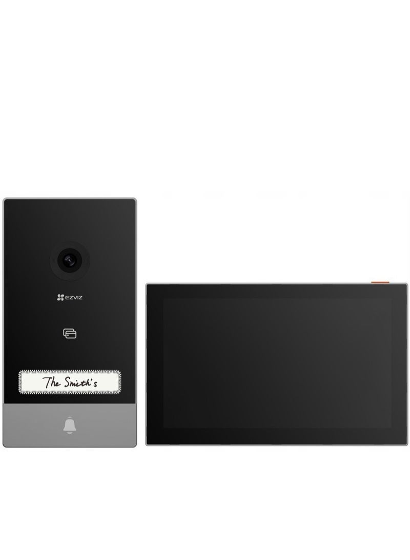 EZVIZ HP7 2K Smart Home Video Doorphone, 2K Resolution, 7-Inch Color Touch Screen, Remote Door/Gate Unlock, 2-Wire, Smart Human Motion Detection, Two-Way Talk (Supports Voice Changer Feature), Supports 2.4 / 5 GHz Dual-Band Wi-Fi, Weatherproof Design - Image 5