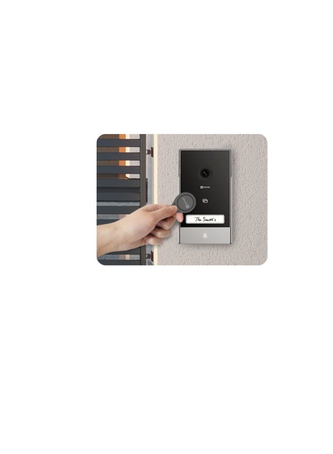 EZVIZ HP7 2K Smart Home Video Doorphone, 2K Resolution, 7-Inch Color Touch Screen, Remote Door/Gate Unlock, 2-Wire, Smart Human Motion Detection, Two-Way Talk (Supports Voice Changer Feature), Supports 2.4 / 5 GHz Dual-Band Wi-Fi, Weatherproof Design - Image 3