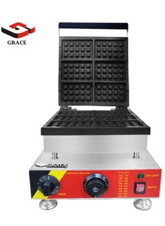 Grace Commercial Popsicle Stick Waffle 6 Mould s Lolly Waffle Machine  - Image 2