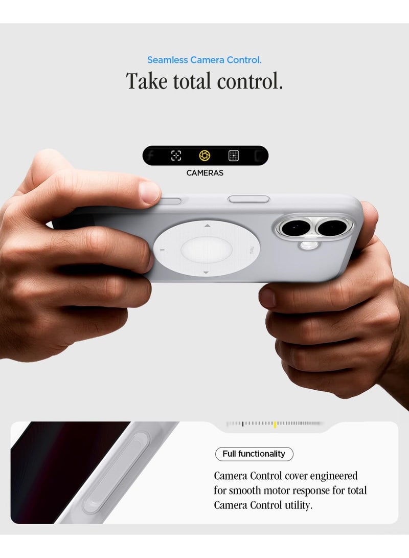 Spigen Ultra Hybrid MagFit iPhone 17 Case Cover with MagSafe (2025) - Classic Silver - Image 2