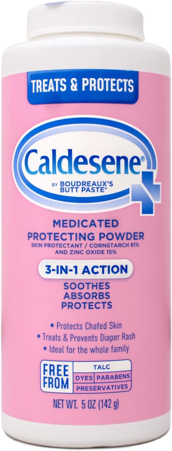 Caldesene Medicated Protecting Powder with Zinc Oxide  Cornstarch 5 oz Pack of 11 - Image 1