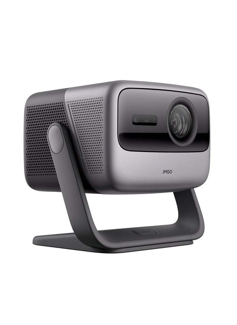 JMGO N1 Ultra 4K Triple Laser Projector, 360 Freestyle Gimbal, Blu-Ray 3D, 2200 CVIA Lumen, HDR 10, Android TV 11, 10W2 Dynaudio Speakers, Instant Keystone Correction, Smart & Portable Theater