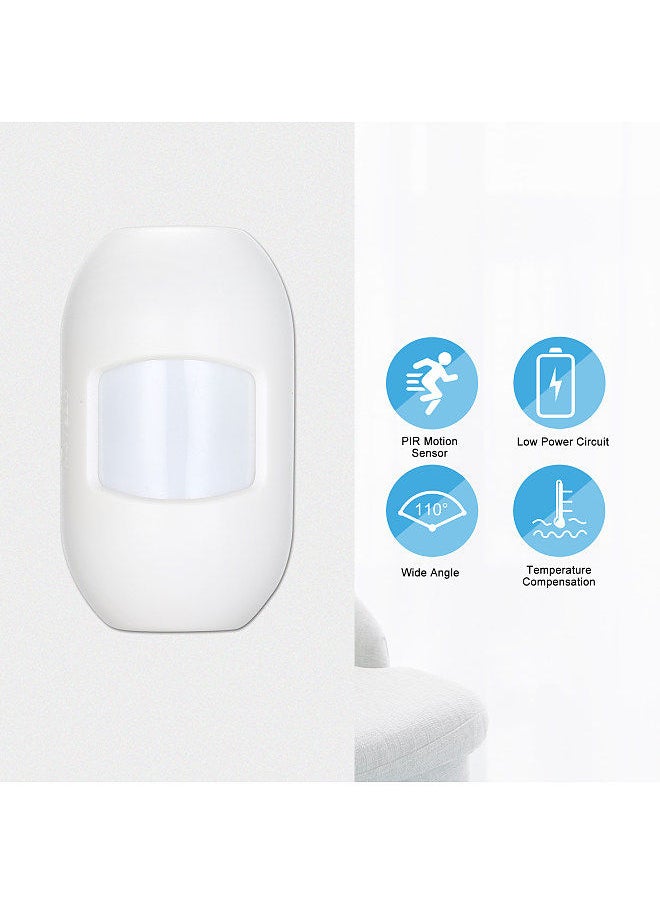 Generic - eWeLink PIR Wireless PIR Motion Sensor RF 433Mhz Dual Infrared Detector Anti-theft Alarm Sensor Smart Home Automation Security Alarm System Work with Alarm Host or RF Bridge 433 - Image 1
