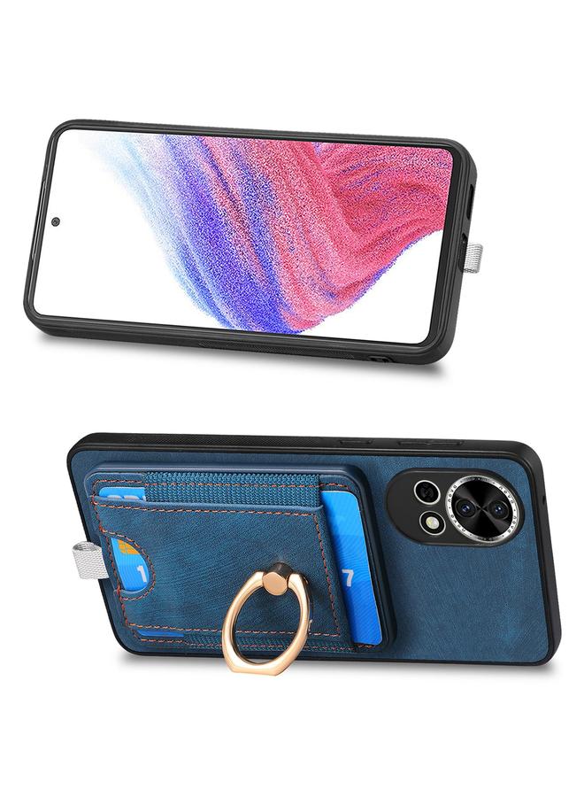 Zaboon Case For Huawei nova 13 Retro Splitable Magnetic Card Bag Leather Phone Case - Image 4