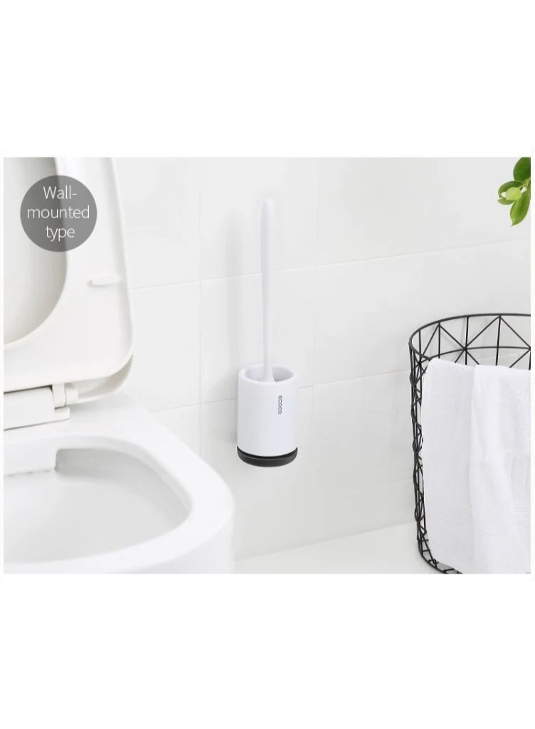 إيكوكو ecoco فرشاة تواليت معلقة على الحائط أداة تنظيف للحمام - Image 4