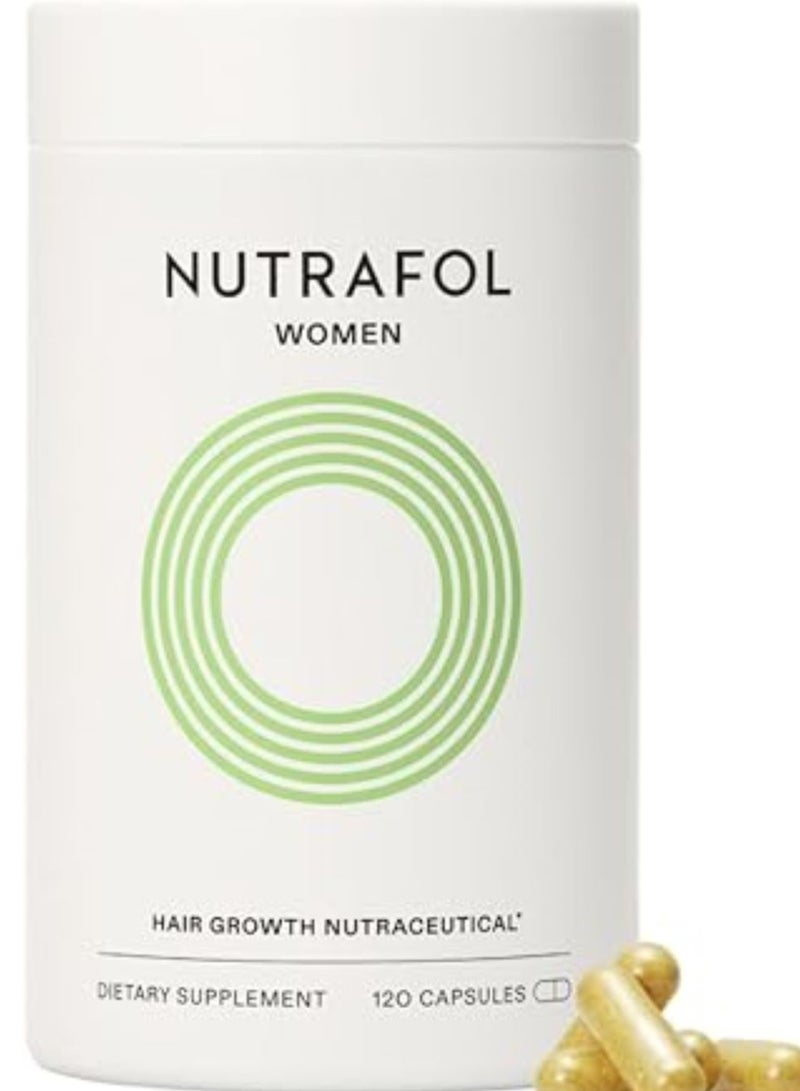 Nutrafol Hair Loss Thinning Supplement Hair Vitamin for Women,120 Capsules - Image 1