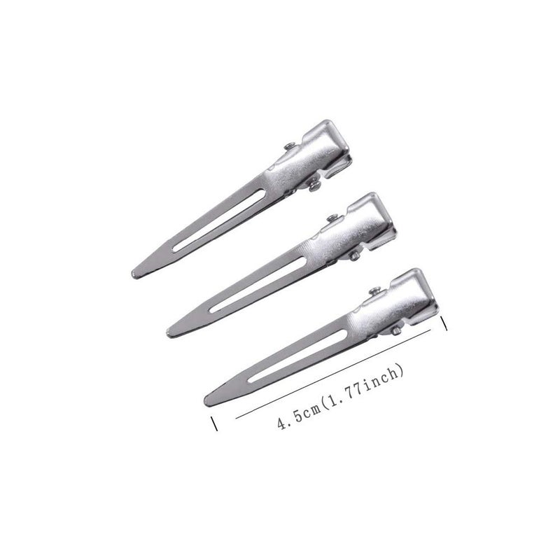 yantaisiyu 150 Pieces Heat Shield Guards for Hair Extensions with 30 Pieces Hair Clips, Round Circular and Single Hole Shield Spacers, Clear PVC Fusion Keratin Glue Protector Templates for Hair Extension - Image 5