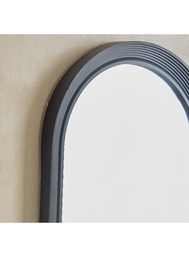 Home Box Eber Floor Mirror - Black - Image 3