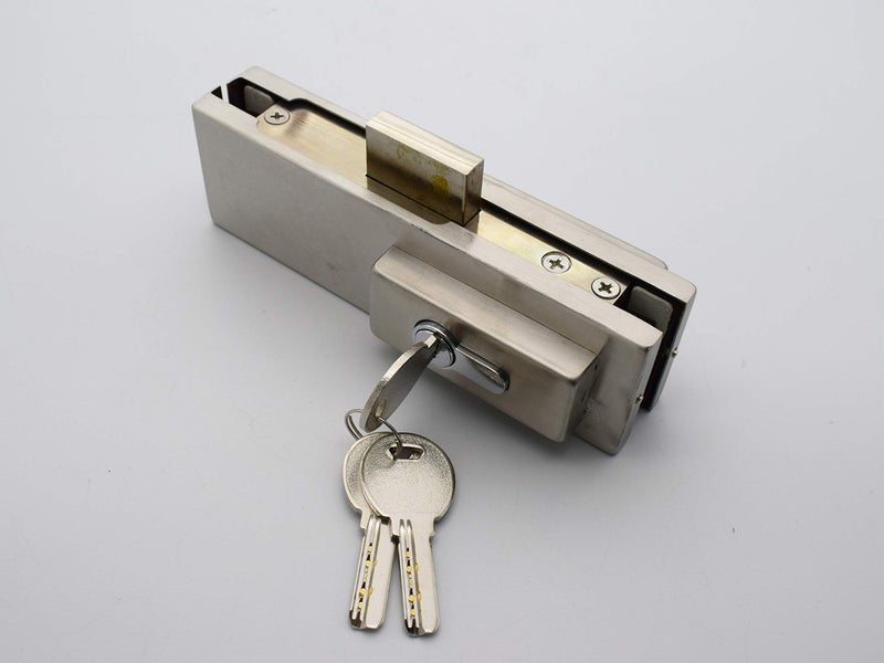 RAB Floor Spring Combo Set //Patch Bottom//Patch Top//Patch Top Plate//Glass Handle//Patch Lock for Glass Door Fitting, Load Capacity:-90KG. - Image 2