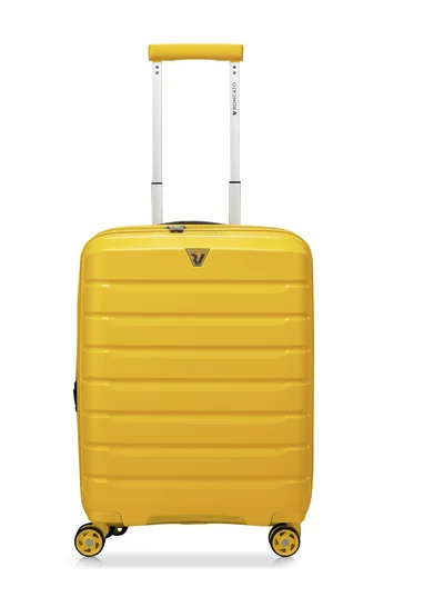 RONCATO RONCATO | Cabin Trolley Bag | Yellow | 20 inches | 4WD wheels | Hard material | PP material | 1Piece | TSA Lock