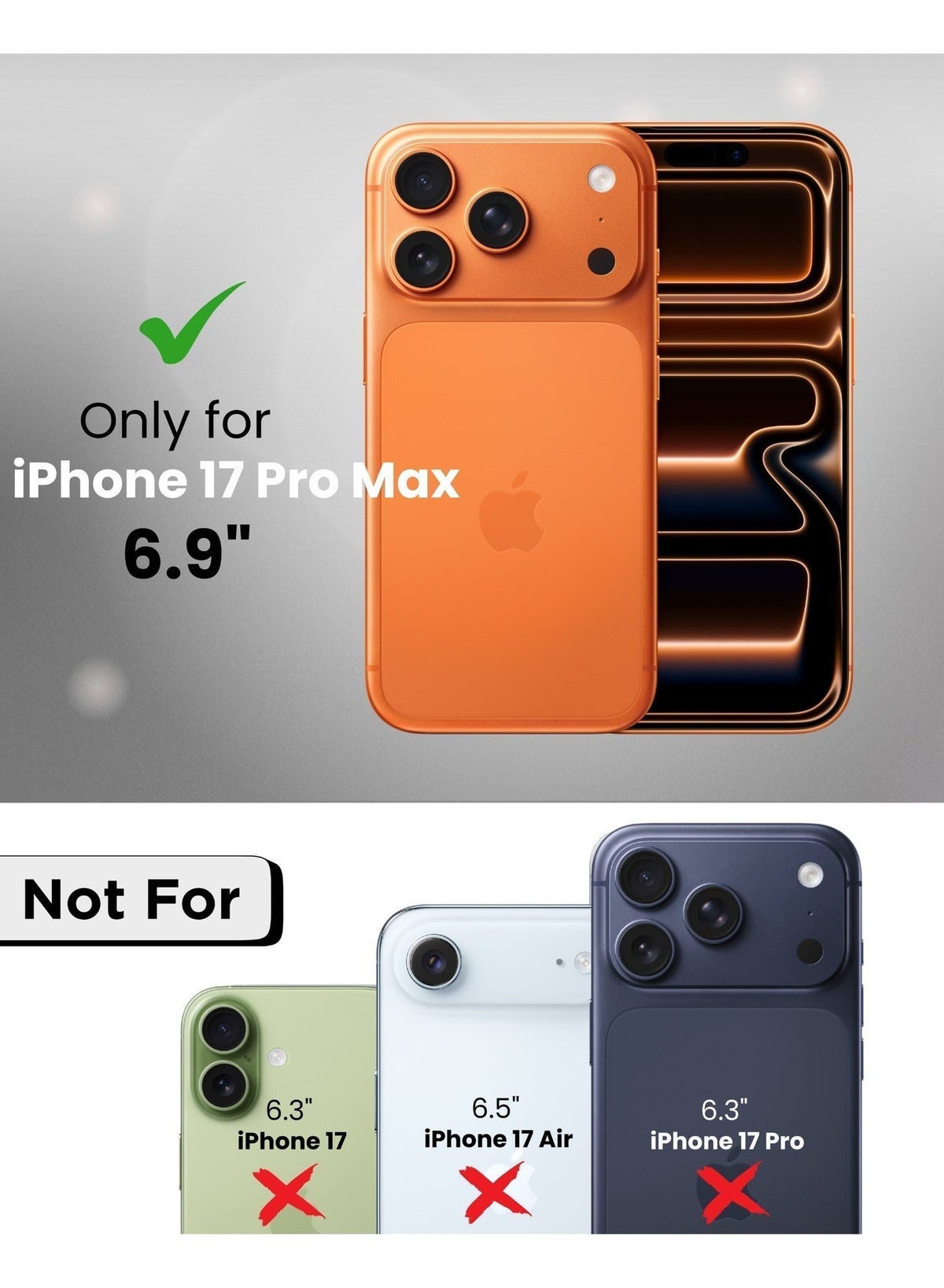 Infinity Modo Iphone 17 Pro Max Frosted Case - Orange