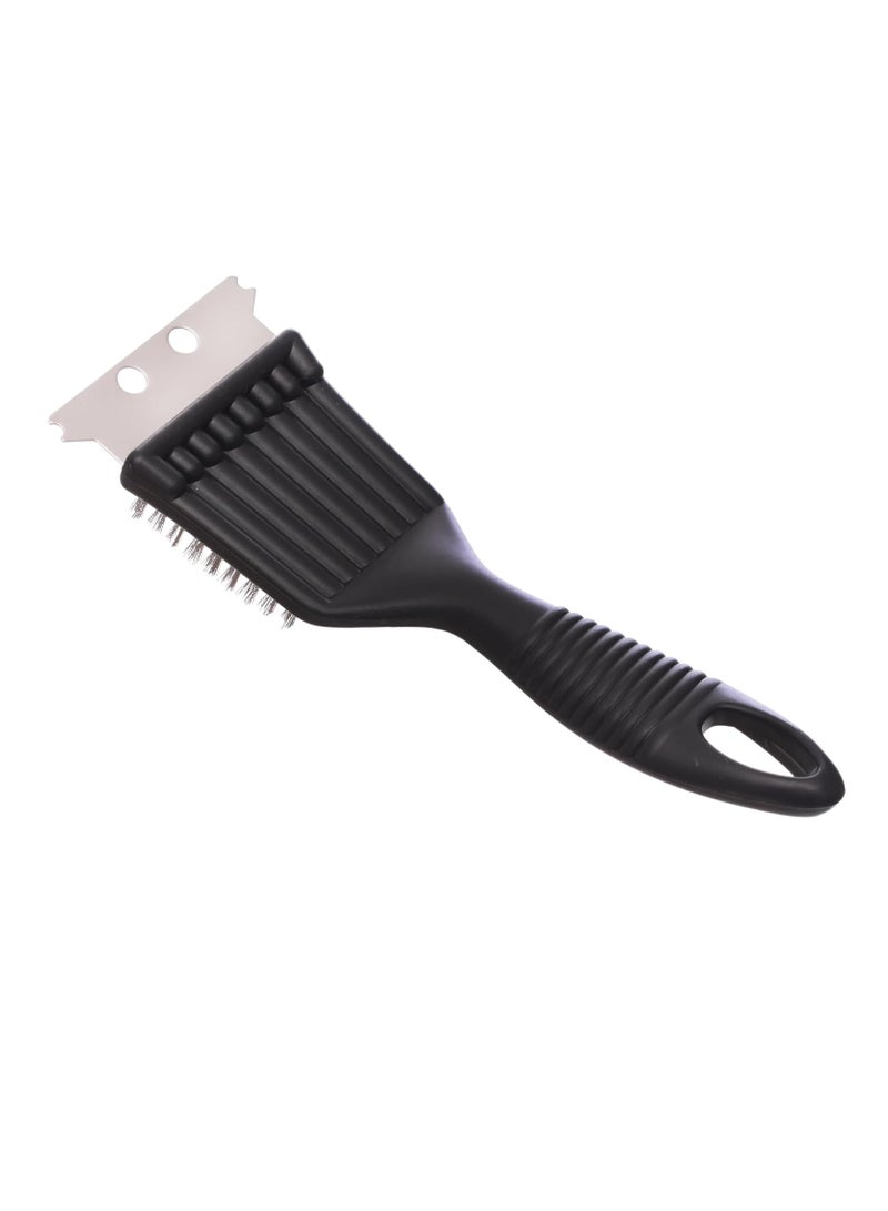Large wire brush for cleaning stoves, ovens, and very dirty metal surfaces - black - Image 2