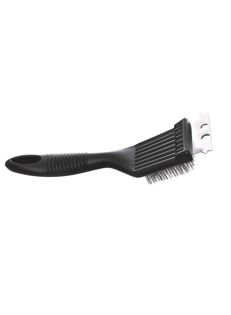 Large wire brush for cleaning stoves, ovens, and very dirty metal surfaces - black - Image 3
