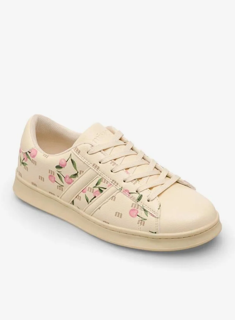 MISSY BEIGE Women Lace-Up Ankle Sneakers for Women | Best Price UAE