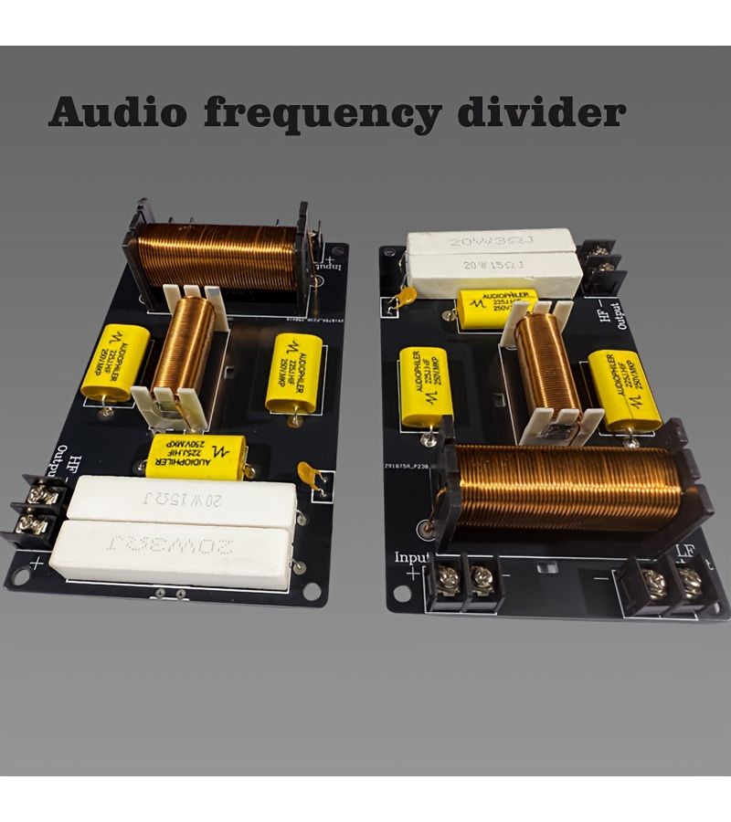 2 Way Audio Frequency Divider Treble Bass Crossover Filter 800W Bookshelf HIFI Speaker Divider Sing DZ 800W - Image 3