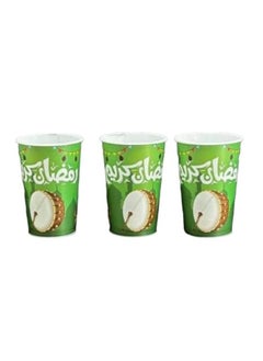 Generic Pitcher 2 Liters + 3 Cups . same shape and color as Ramadan decor - Design may vary.  - Image 2