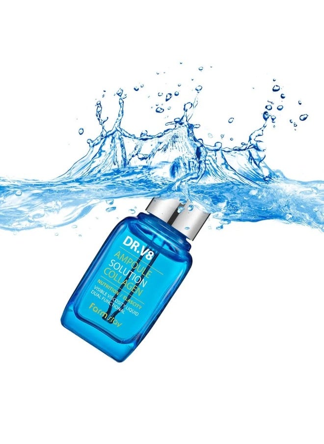 Farm Stay DR-V8 Collagen Ampoule Solution 30ml  - Image 3