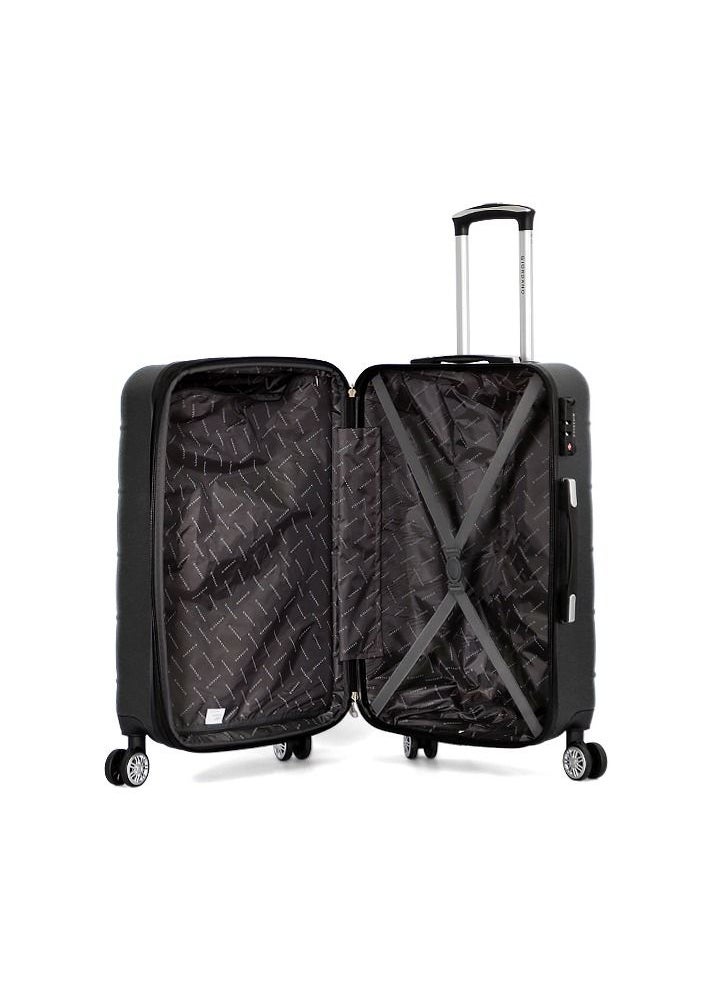 GIORDANO Giordano Luggage Set 3 PCS TSA, L 28-M 24-S 20 Inches Black  - Image 4
