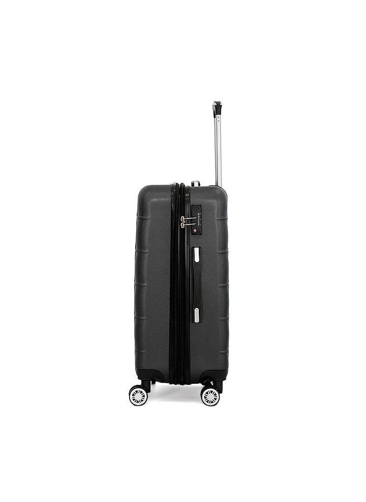 GIORDANO Giordano Luggage Set 3 PCS TSA, L 28-M 24-S 20 Inches Black  - Image 3
