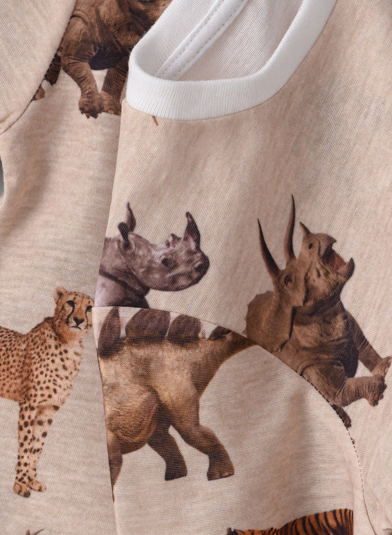 JAM Round neck s/slv knit aop t-shirt - Image 4