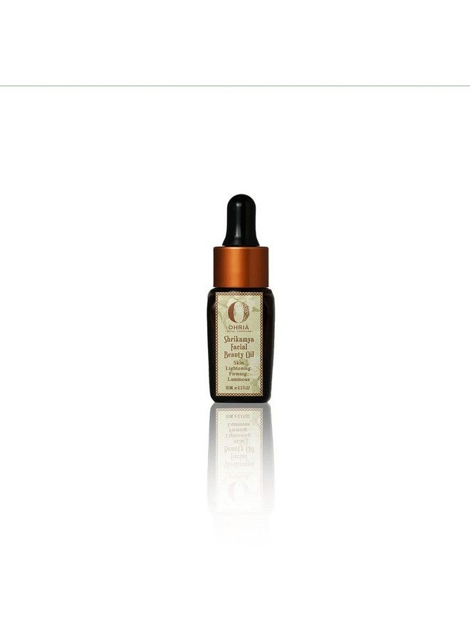 OHRIA Ayurveda Shrikamya Facial Beauty Oil ; Skin Lightening Firming & Luminous 10Ml - Image 2