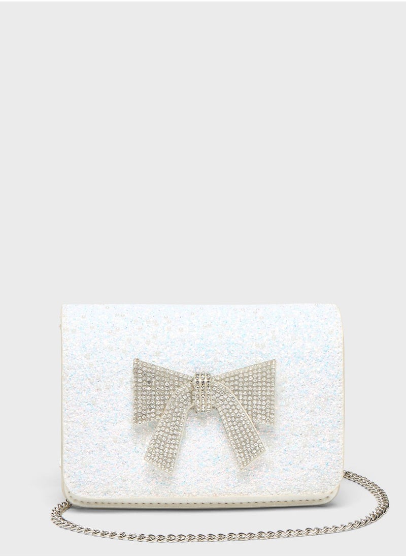 shoexpress - Kids Top Handle Bow Detail Fashion Bag - Image 1