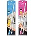 Spatty Daddy Spatula 4 Pack (6 and 12 Inch Blue/Pink Combo) Shark Tank, Small Scraper for Makeup, Stocking Stuffers, Gifts for Women, Adult Stocking Stuffers, Beauty Tool, Scraping Spoon for Makeup - Image 2