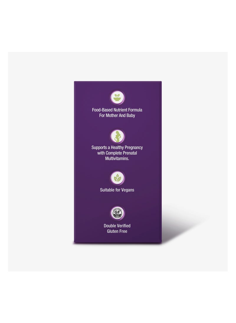 iRemedies - iRemedies iPrenatal Once Daily - Comprehensive Prenatal Multivitamin for Mom and Baby - 60 Tablets - Image 1