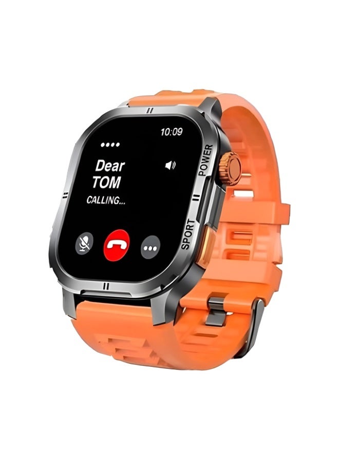 Haino Teko Haino Teko TOP-7 Smart Watch with AMOLED Screen and Always On Display - 3 Straps - Black - Image 2