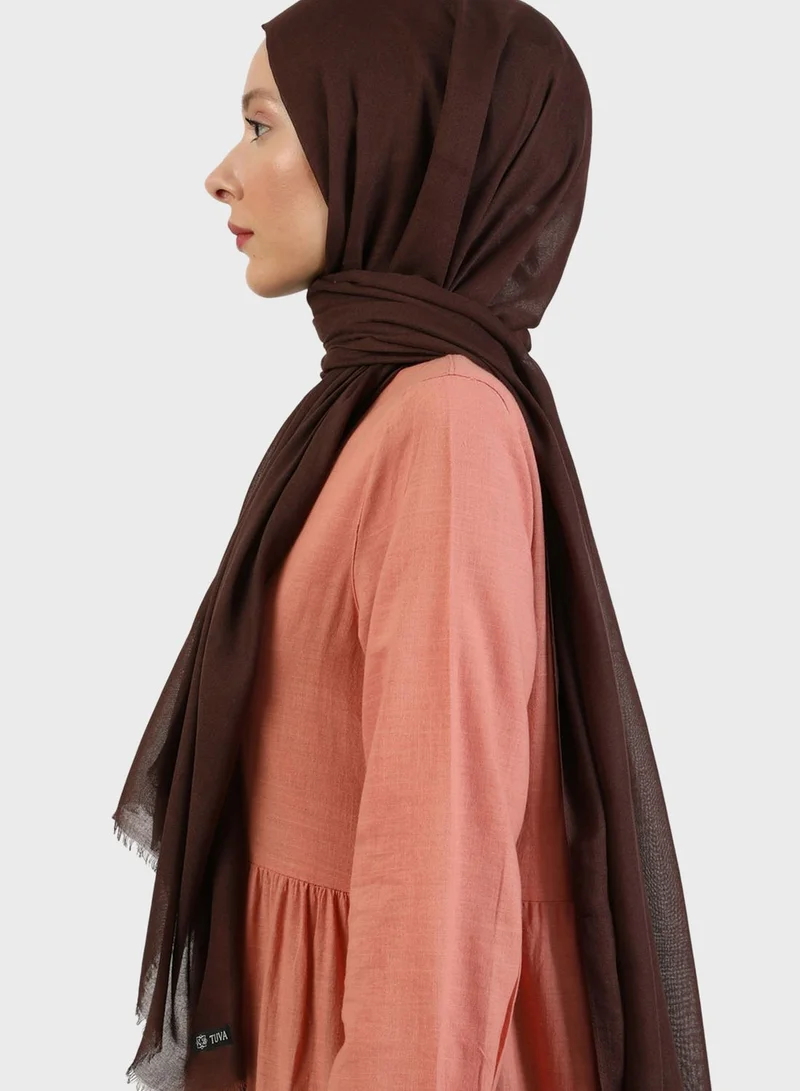 Tuva Shawl by Modanisa Viscose Scarf